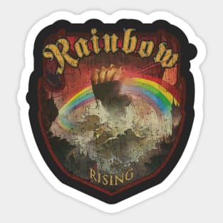 Rainbow Rising 1976 Sticker